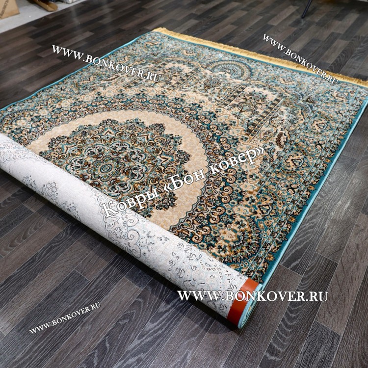 Восточный Ковер Для Гостиной Медальон Дизайн 28758